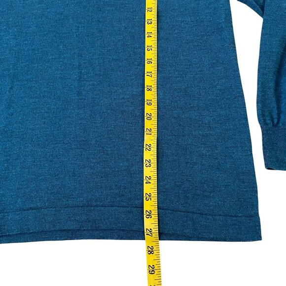 Jos. A. Bank Merino Wool Traveler Sweater Men's Size Large 1/4 Zip Pullover - Picture 4 of 5